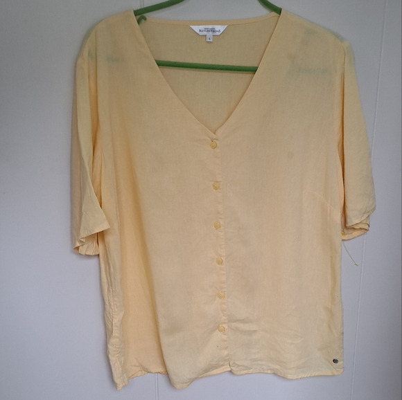 Northern Reflections yellow top - Picture 2 of 5